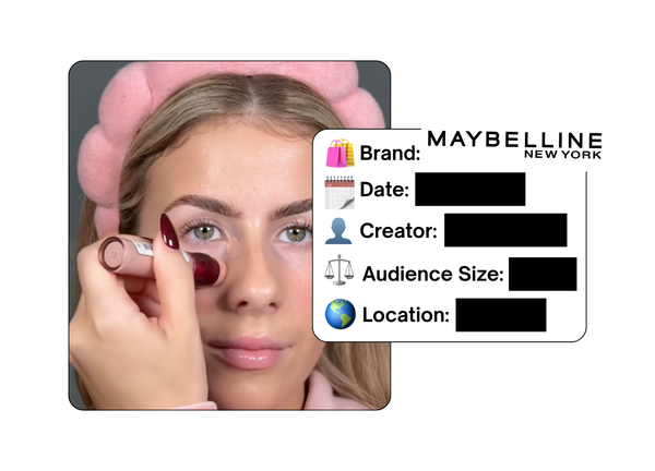 Spotted: Maybelline in a new paid collab