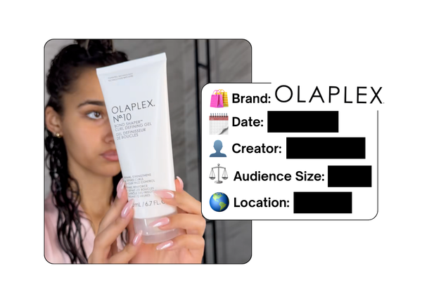 Spotted: Olaplex in a new paid collab