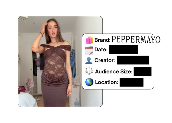 Spotted: PEPPERMAYO in a new paid collab