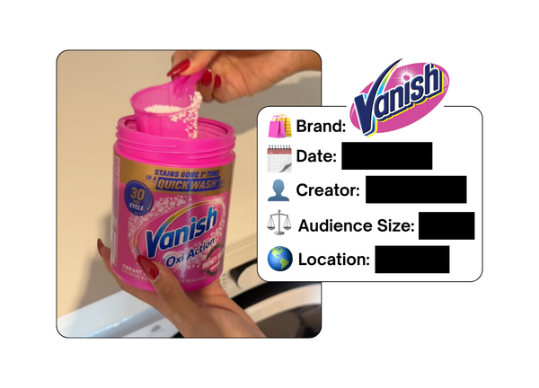 Spotted: Vanish in a new paid collab
