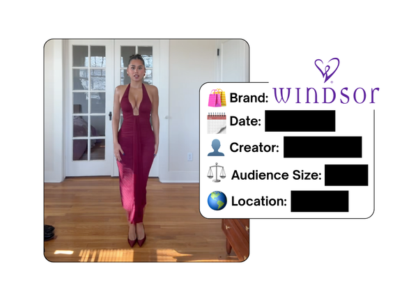 Spotted: ‎Windsor in a new paid collab