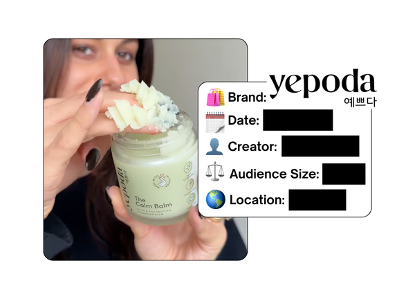 Spotted: Yepoda in a new paid collab