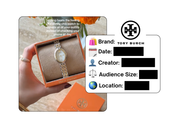 Spotted: Tory Burch in a new paid collab