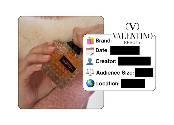 Spotted: Valentino Beauty in a new paid collab