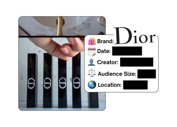 Spotted: Dior Beauty in a new paid collab