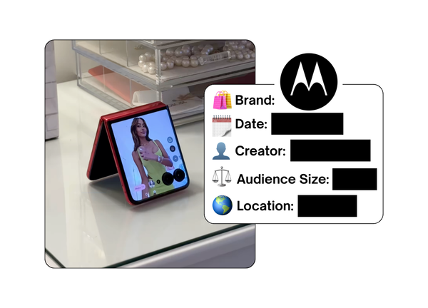 Spotted: Motorola in a new paid collab