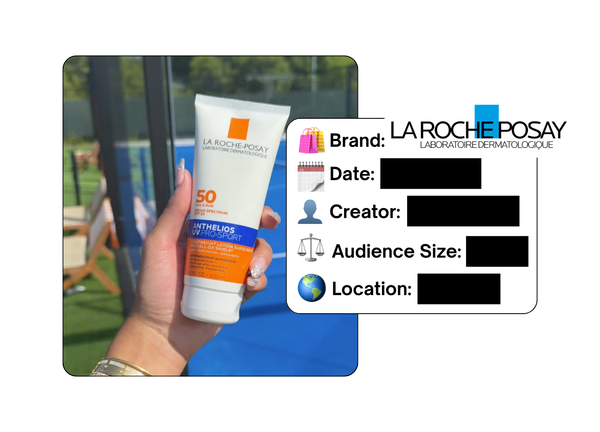 Spotted: La Roche-Posay in a new paid collab