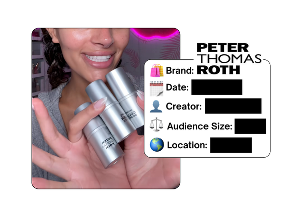 Spotted: Peter Thomas Roth in a new paid collab