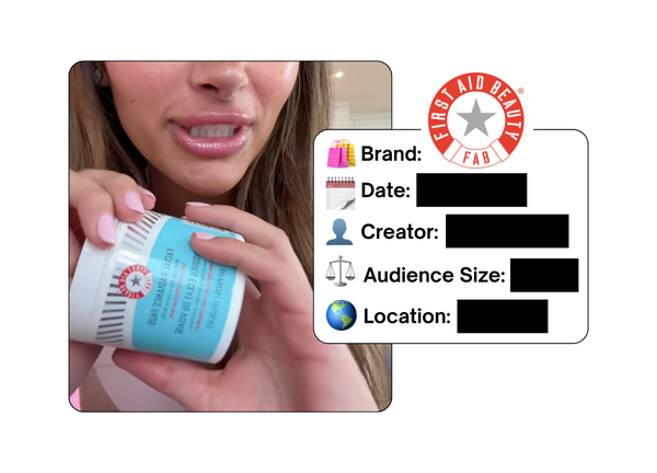 Spotted: First Aid Beauty in a new paid collab