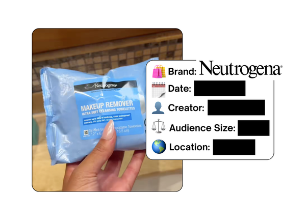 Spotted: Neutrogena in a new paid collab