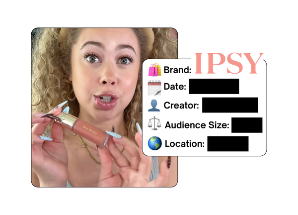 Spotted: IPSY in a new paid collab