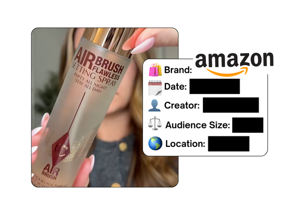 Spotted: Amazon in a new paid collab