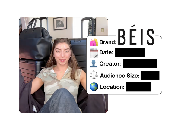 Spotted: BÉIS in a new paid collab