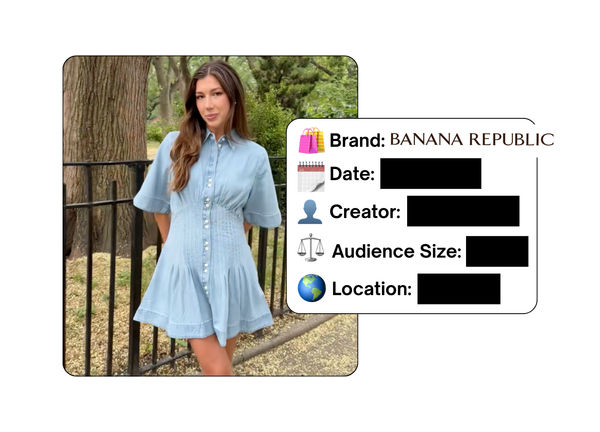 Spotted: Banana Republic in a new paid collab