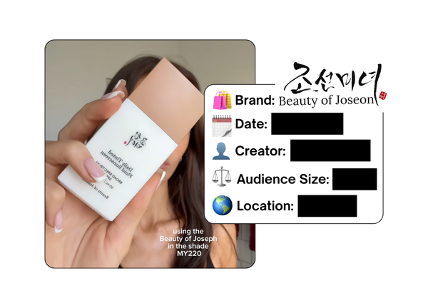 Spotted: Beauty of Joseon in a new paid collab