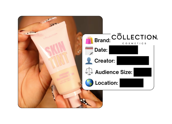 Spotted: Collection Cosmetics in a new paid collab