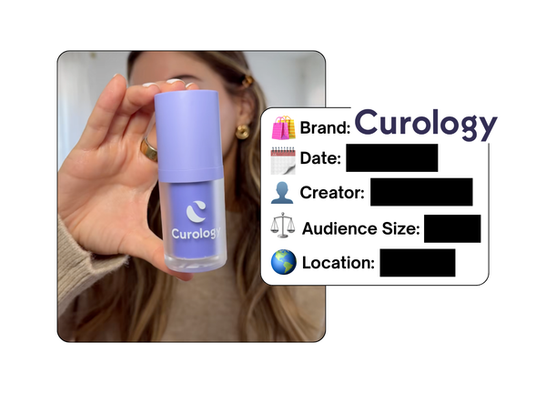 Spotted: Curology in a new paid collab