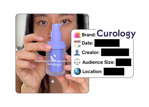 Spotted: Curology in a new paid collab
