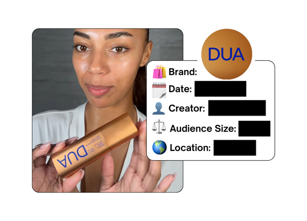 Spotted: DUA by AB in a new paid collab