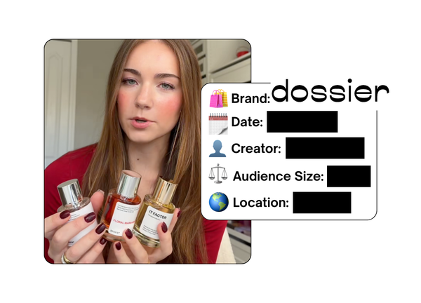 Spotted: Dossier in a new paid collab