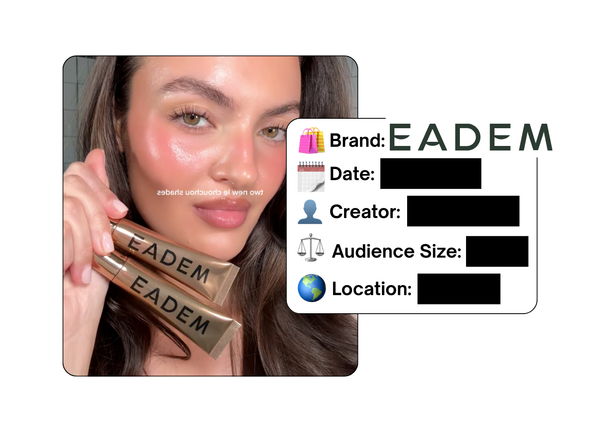 Spotted: EADEM in a new paid collab