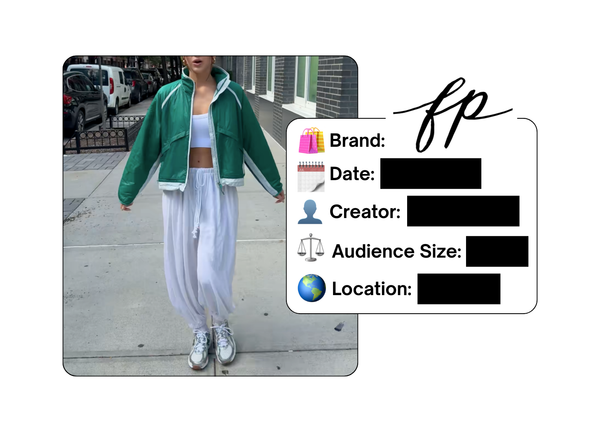 Spotted: FP Movement in a new paid collab