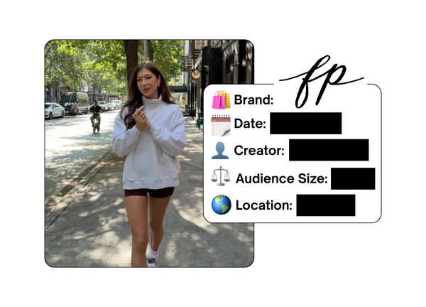 Spotted: FP Movement in a new paid collab