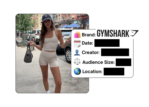 Spotted: Gymshark in a new paid collab