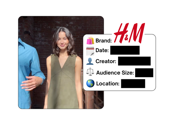 Spotted: H&M in a new paid collab