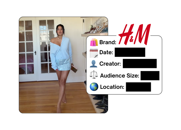 Spotted: ‎H&M in a new paid collab