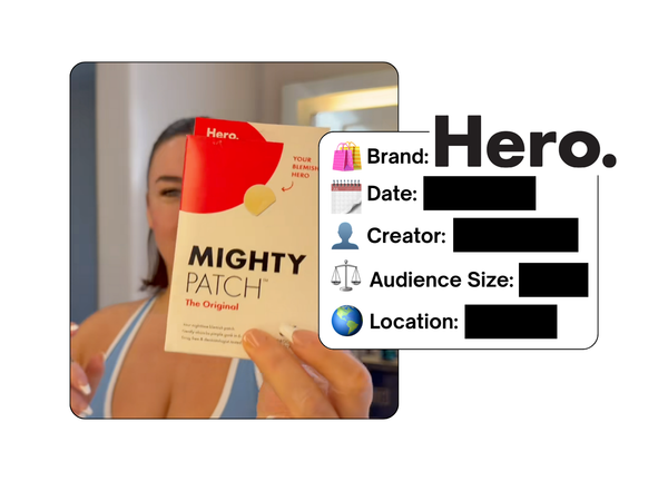 Spotted: Hero Cosmetics in a new paid collab