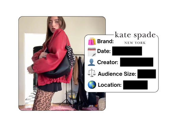 Spotted: Kate Spade in a new paid collab