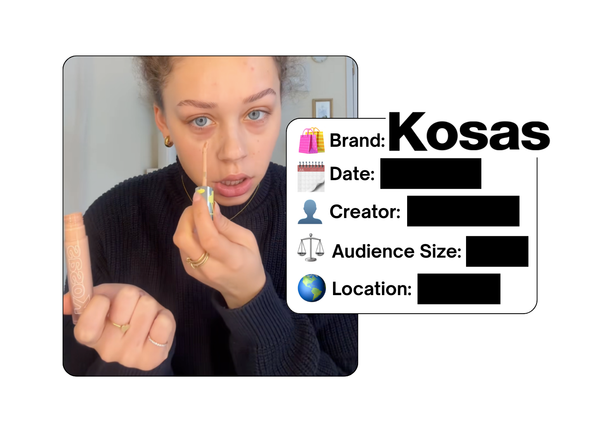 Spotted: Kosas in a new paid collab