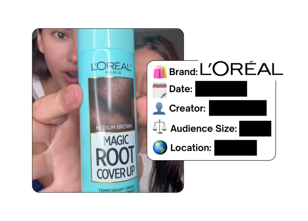 Spotted: L’Oreal in a new paid collab