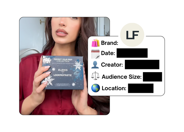 Spotted: LOOKFANTASTIC in a new paid collab