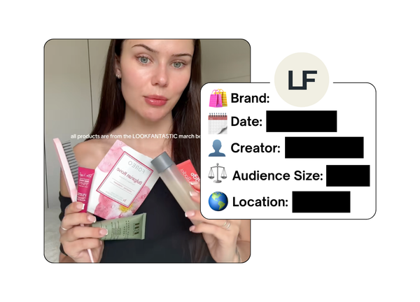 Spotted: LOOKFANTASTIC in a new paid collab