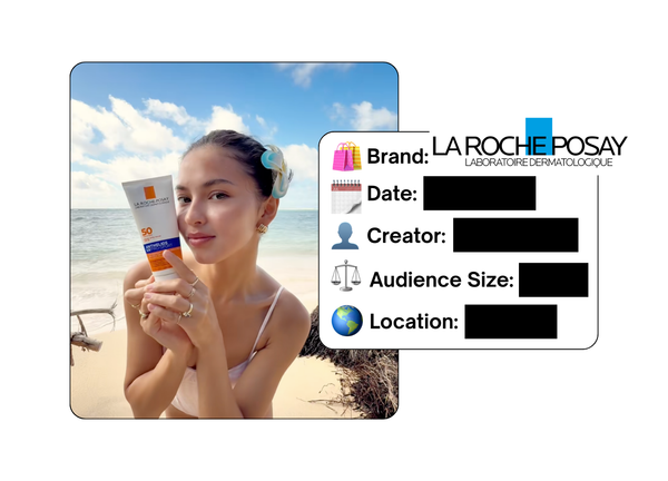 Spotted: La Roche-Posay in a new paid collab