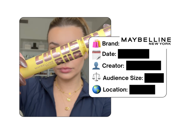 Spotted: Maybelline in a new paid collab