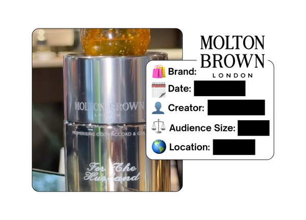 Spotted: Molton Brown in a new paid collab