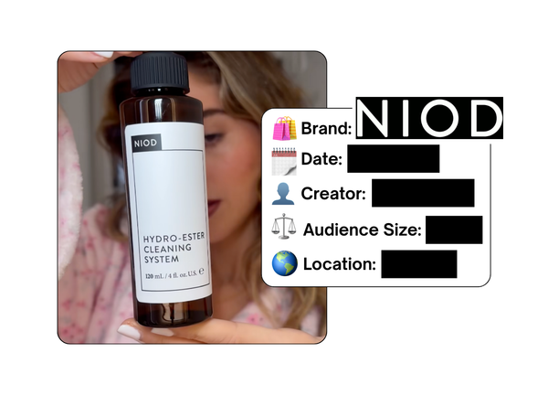 Spotted: NIOD in a new paid collab