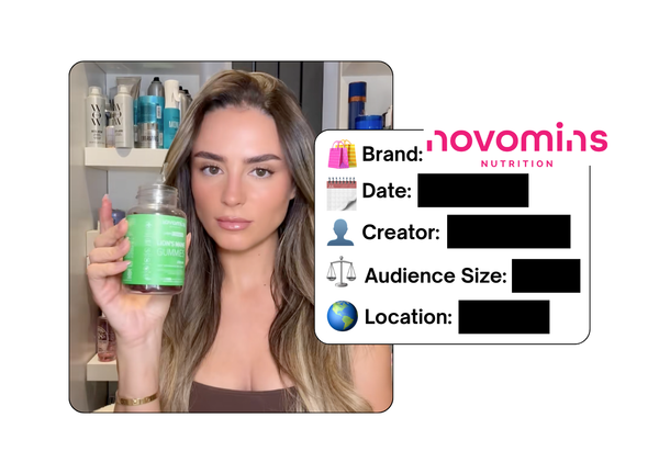 Spotted: Novomins in a new paid collab