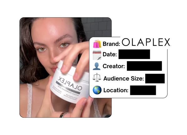 Spotted: Olaplex in a new paid collab