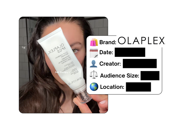 Spotted: Olaplex in a new paid collab
