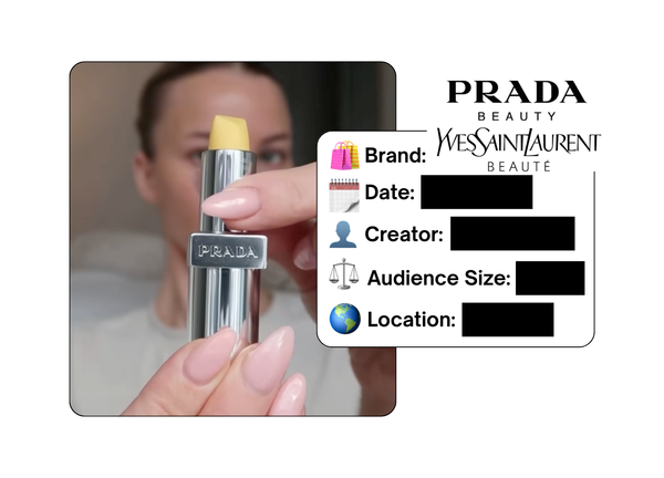 Spotted: Prada Beauty x YSL Beauty in a new paid collab