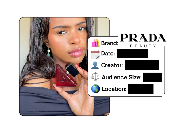 Spotted: Prada Beauty in a new paid collab