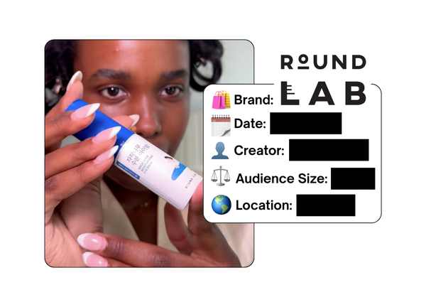 Spotted: ROUND LAB in a new paid collab
