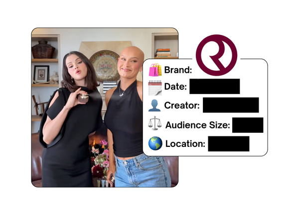 Spotted: Rare Beauty in a new paid collab