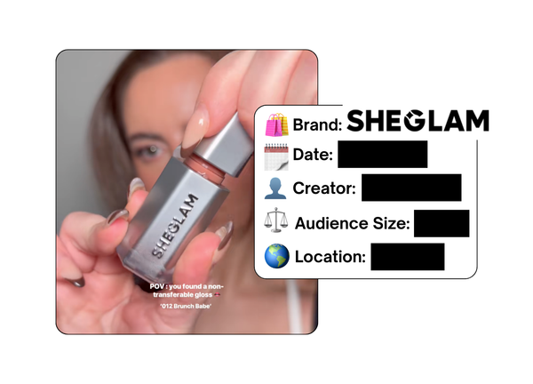 Spotted: SHEGLAM in a new paid collab