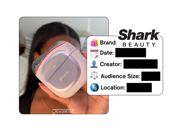 Spotted: Shark Beauty in a new paid collab