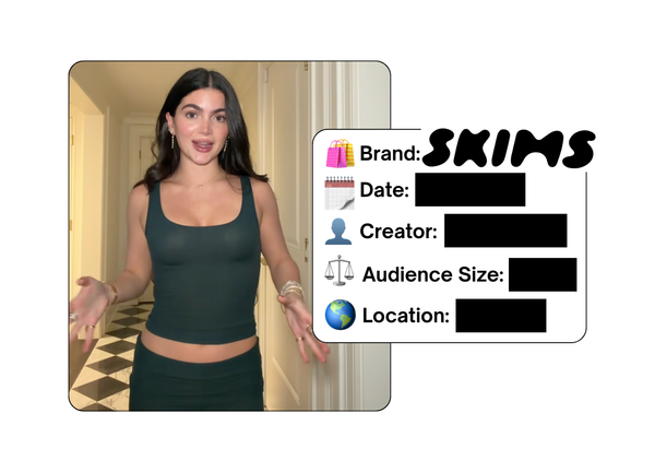 Spotted: Skims in a new paid collab